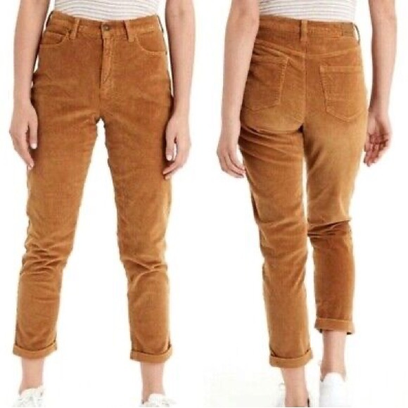 Caramel Corduroy Pants - Picture 1 of 8